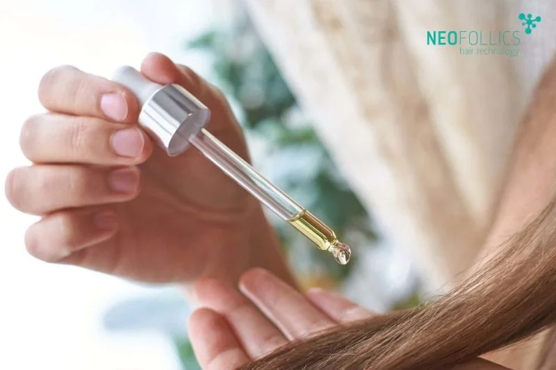 Biotin giúp nuôi dưỡng tóc từ sâu bên trong, giúp tóc chắc khỏe, bóng mượt và giảm gãy rụng