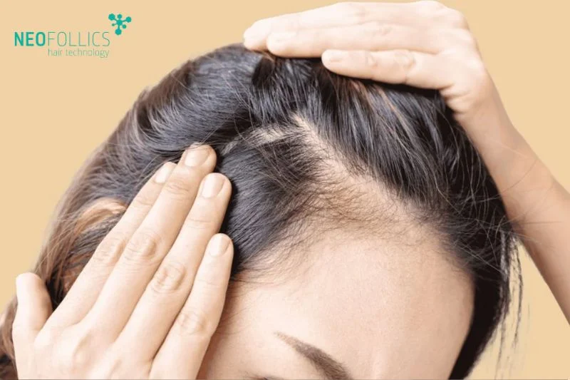 Bộ sản phẩm Neofollics nuôi dưỡng tóc từ sâu bên trong giúp tóc chắc khỏe đồng thời ngăn ngừa rụng tóc và kích thích mọc tóc