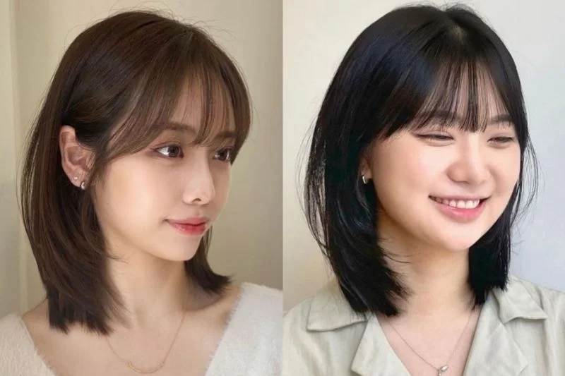 Kiểu tóc mái thưa Hàn Quốc giúp bạn trông trẻ trung và năng động hơn